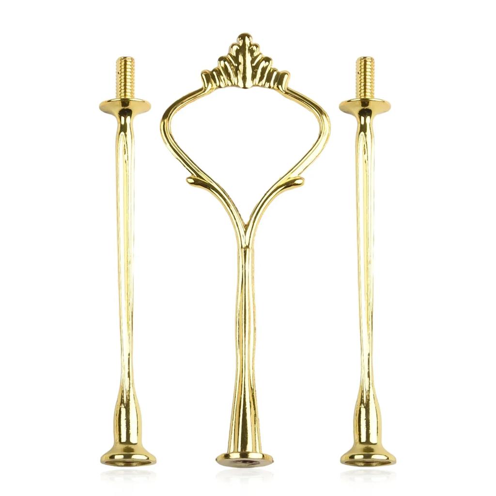 Cake Stand European Style 2/3 Tier Pastry Cupcake Fruit Plate Serving Dessert Holder Creative Multi-layer Plastic Fruit Plate