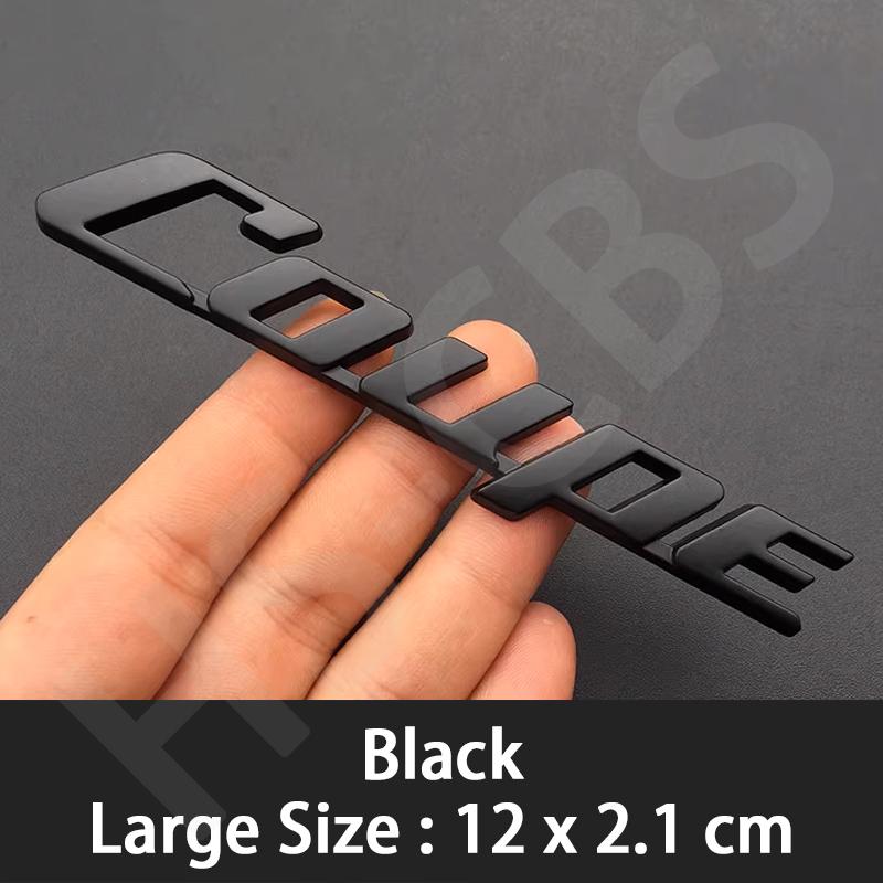 3D Metal Car Stickers Emblem Rear Trunk Decal Door Window Body Badge