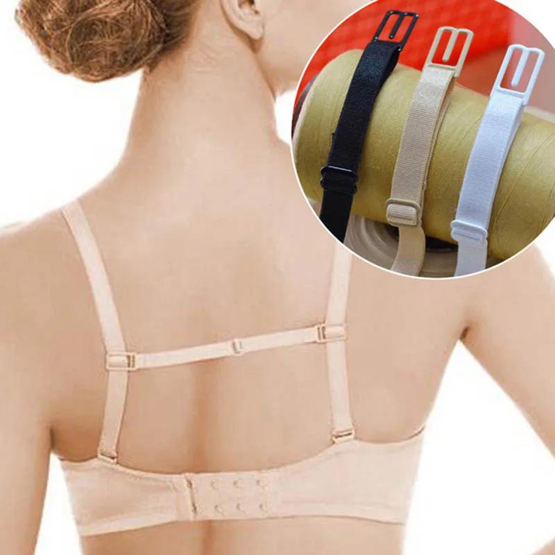 10pcs Anti-slip Invisible Bra Shoulder Straps - Women's Adjustable Buckle Underwear Lingerie Accessories