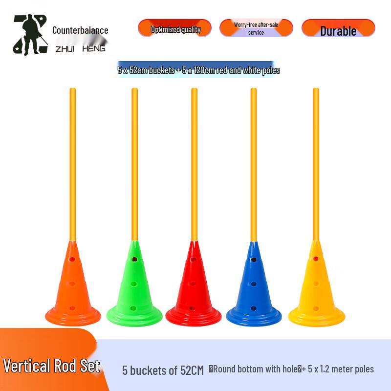 Football Training Slalom Poles & Corner Flags