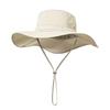 Summer big brim sun hat men's quick-drying breathable anti-ultraviolet bucket hat women's foldable sunscreen hat