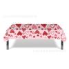 Pink Valentine's Day Tableware Set, Paper Plates, Paper Cups, Tissues, Tablecloths, Party Decoration, Scene Decoration and Arrangement Supplies