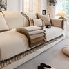 French Premium Sofa Cushion, All-Season Non-Slip Seat Cushion  New Chenille Sofa Cover Cover Cover Towel