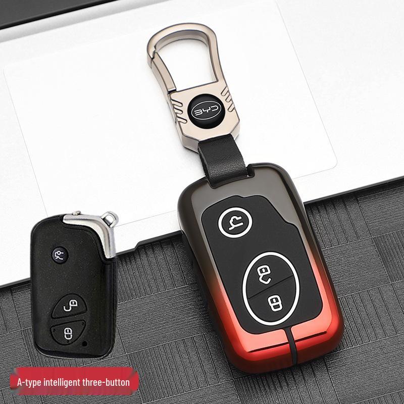 Compatible With BYD F3 Old Model Key Cover: G3, F0, S6, S7, E6, L3 Remote Control Case for Men