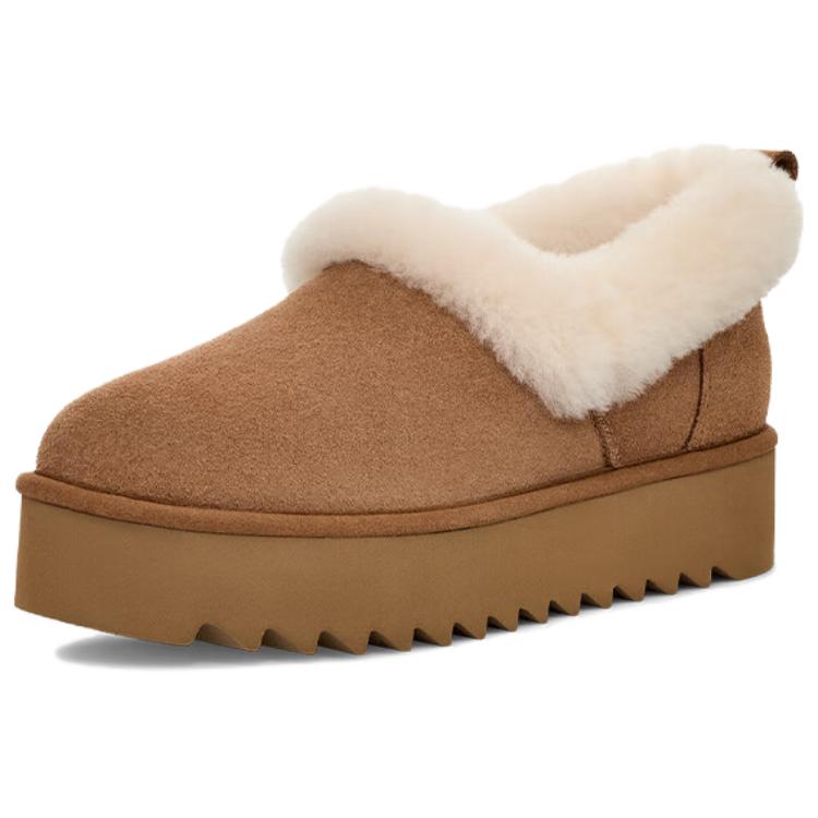 UGG Thick Sole Casual Ankle Snow Boots Women boots Brown 1166733-CHE