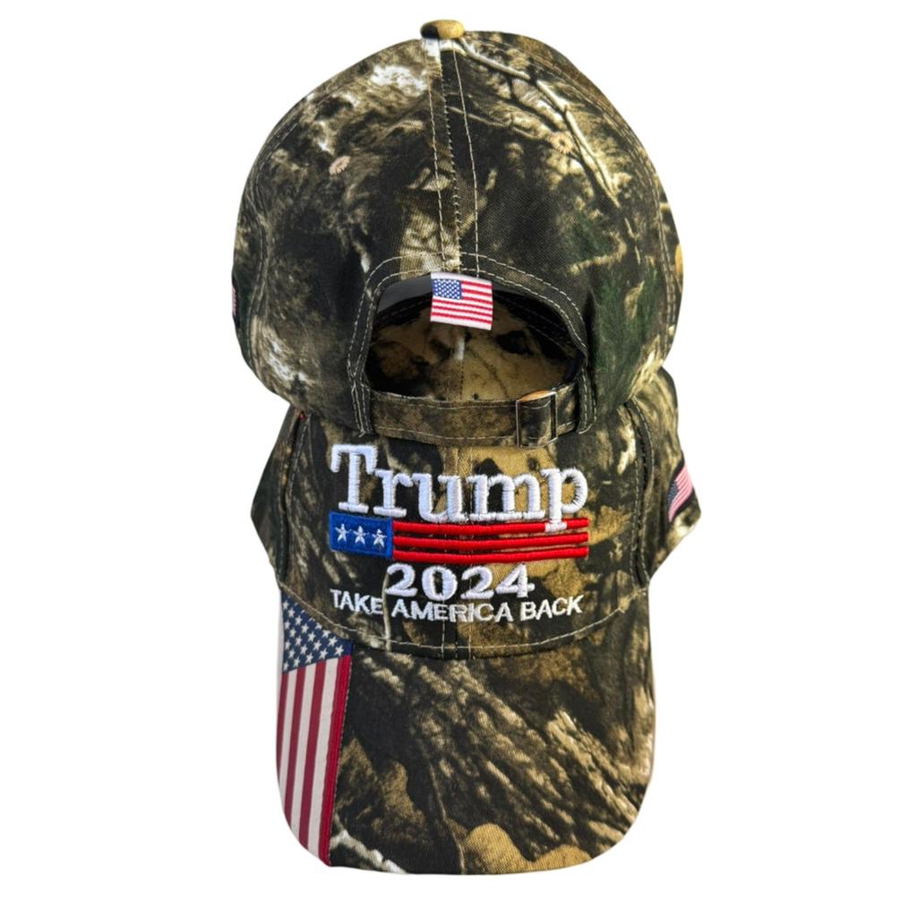 2024 Hat Donald Hat 2024 Hat Embroidered Adjustable Baseball Cap