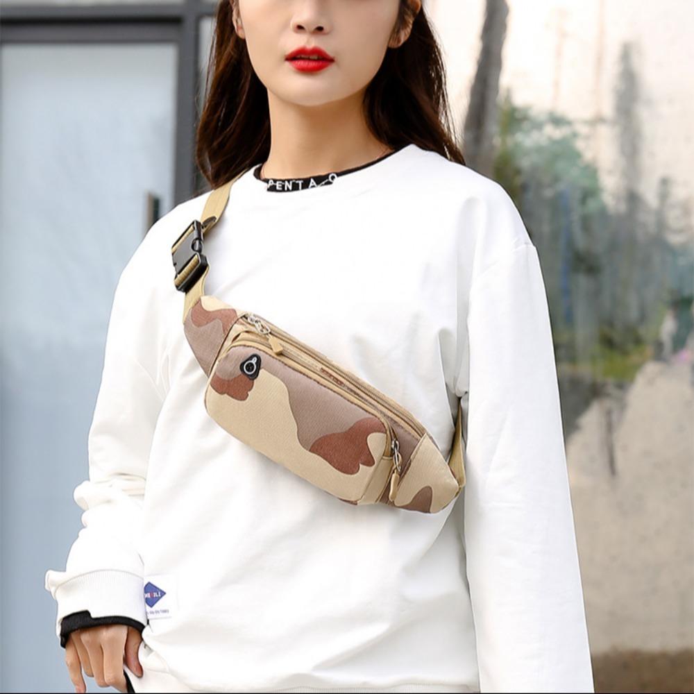Waterproof Waist Pouch Wear Resistant Waist Bag Fanny Pack Shoulder Belt Bags Hiking
