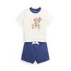 Baby Boy Polo Bear Cotton Jersey Tee And Short Cwpo2sti9s20125100 