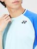 YONEX Short Sleeve Game Aqua Blue SS Shirt, (111)