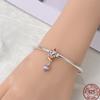 Copper Magician Circus Playing Cards Teddy Bear Charm Beads Suitable Fit Pan Original Bracelet Diy Jewelry