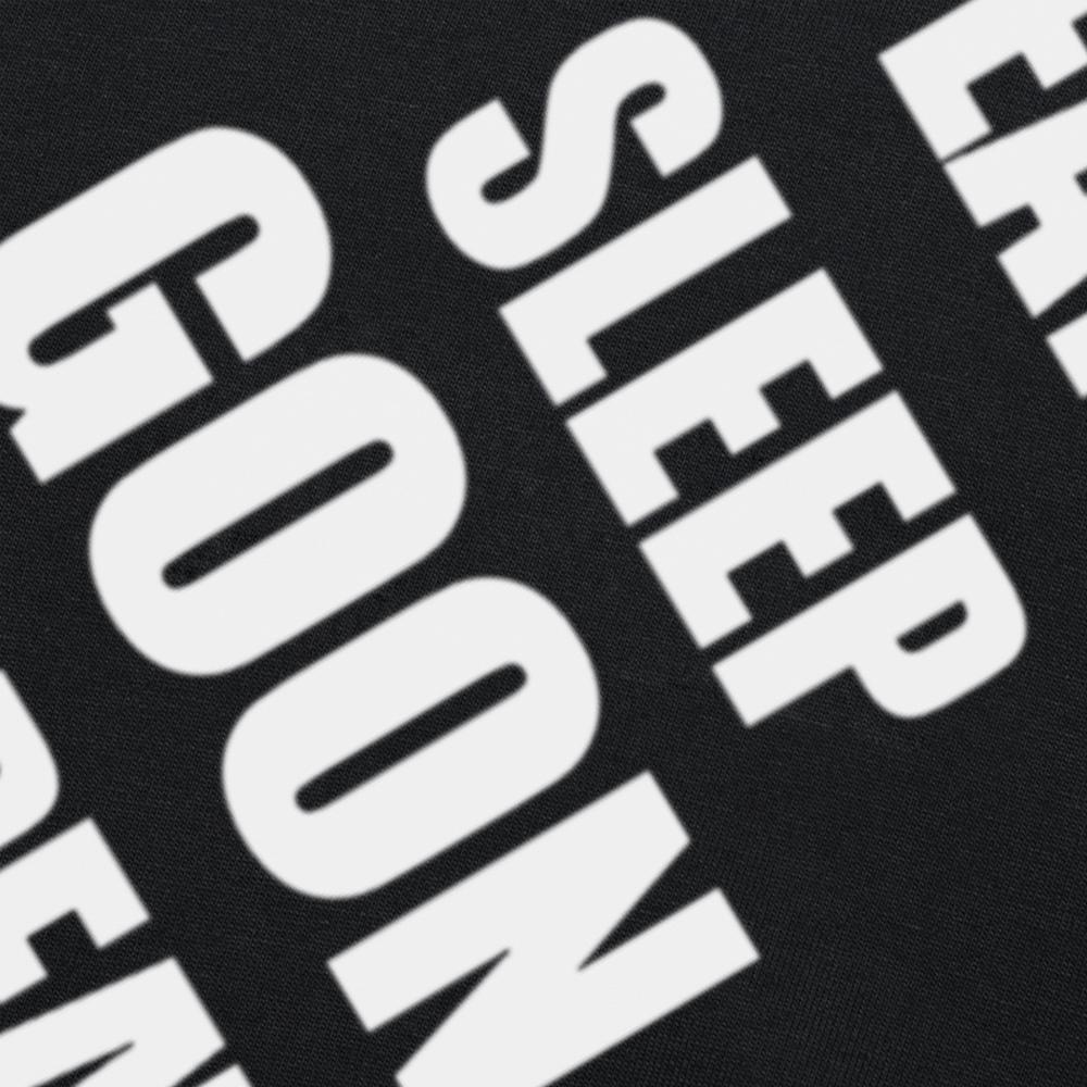 Funny Eat Sleep Goon Repeat Graphic T Shirts Men Women Pure Cotton Humor Streetwear Tee Shirt Short Sleeve Unisex Loose Clothing