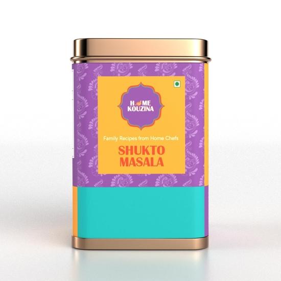 

Home Kouzina Shukto Masala – 150g | Traditional Bengali Spice Blend for Shukto, Bhaja & Dal Mix | All Natural | No Additives 150GM