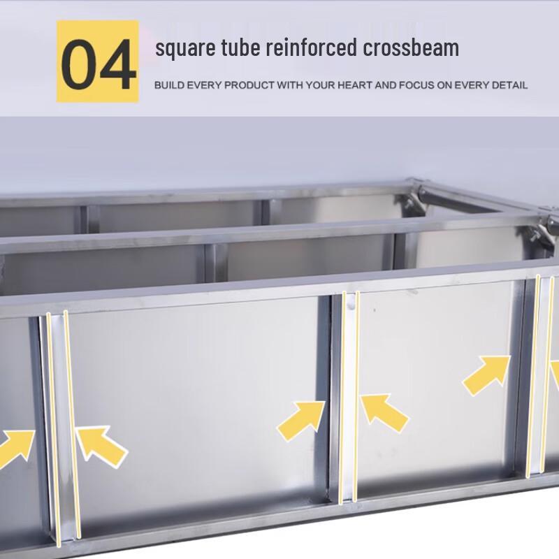 BieYing 2-stöckiges wandmontiertes Küchenregal aus Edelstahl