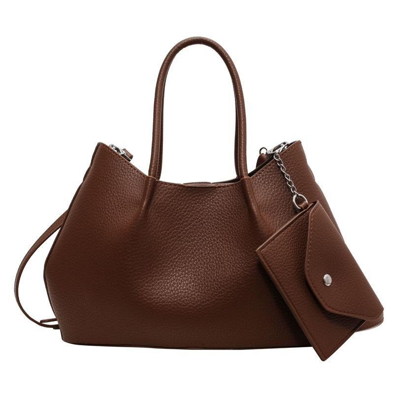 

Large Capacity Underarm Bag Women New High Quality Lychee Print Handbag Single Shoulder Bag Fashion Crossbody Bag (30cm<Max Length<50cm)