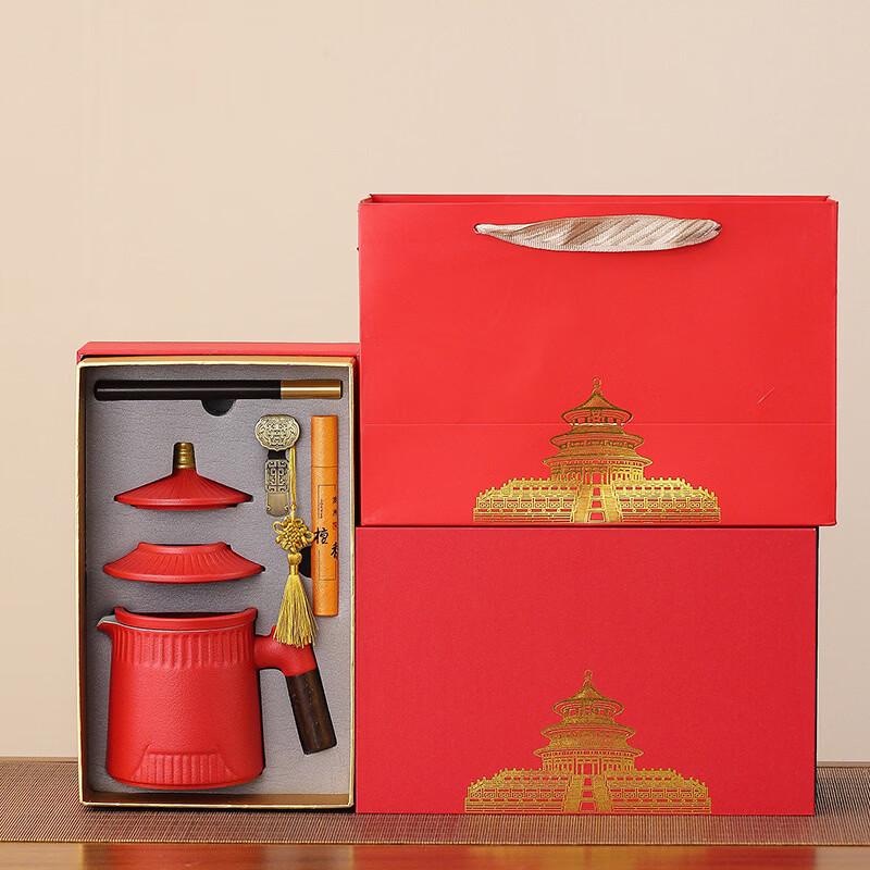 Forbidden City Ceramic Tea Cup Gift Set