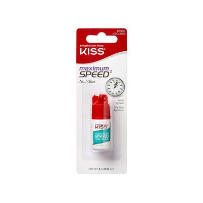 Pegamento de uñas de secado rápido Maximum Speed Nail Glue Kiss 3 g