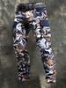 Y popular D printed men's trousers retro overalls new punk men's clothing independent