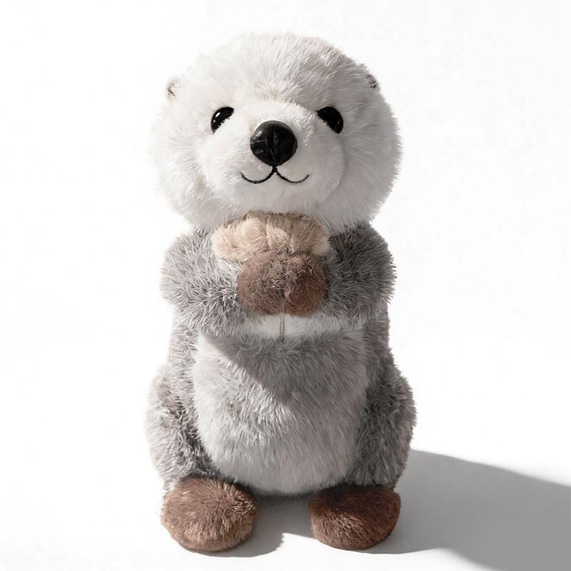 Plush Otter Toy With Short Plush Material For Kids And Gift Giving
