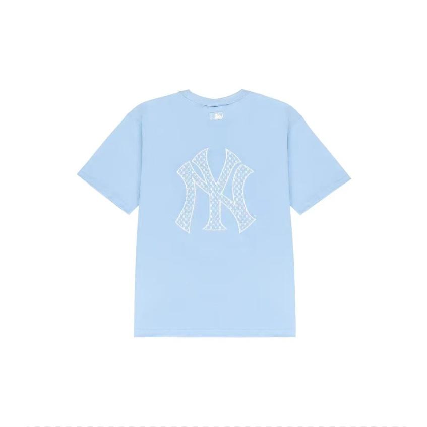 MLB New York Yankees Monogram T Shirt Unisex Blue 3ATSM2023-50BLL