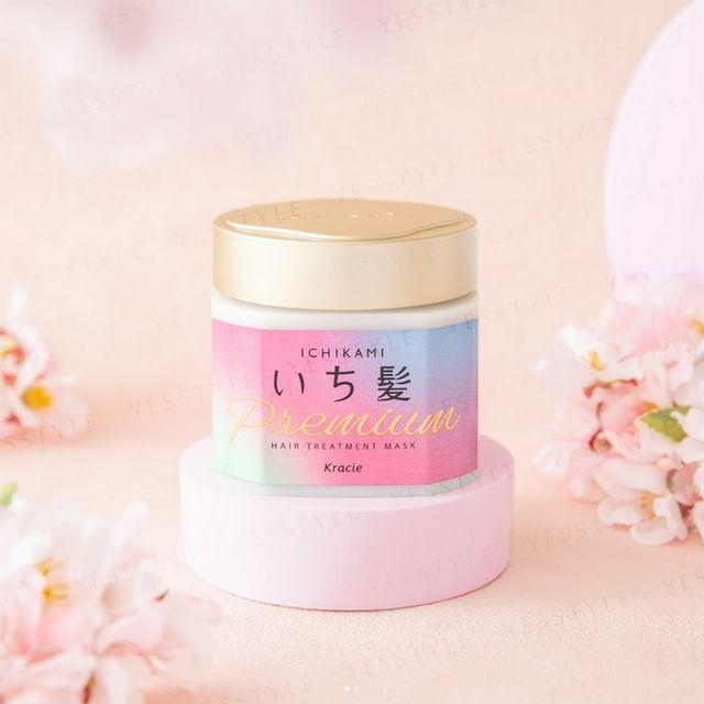 

Kracie Премиальная маска для лечения волос Ichikami 200g