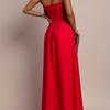 French Pleated Solid Color Suspender Dress Women's Summer New, Elegant Waist Swing Dress Showing Thin and Long