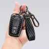 For Toyota CHR Prado 2017 2018 Prius Camry Corolla RAV4 2017 2018 2019 2020 Carbon fiber Zinc Alloy Car Key Cover Case Holder