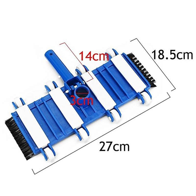 14-inch With Brush Reinforced Suction Head PP Material Suction Machine Equipment Portable Swimming Pool Suction Head