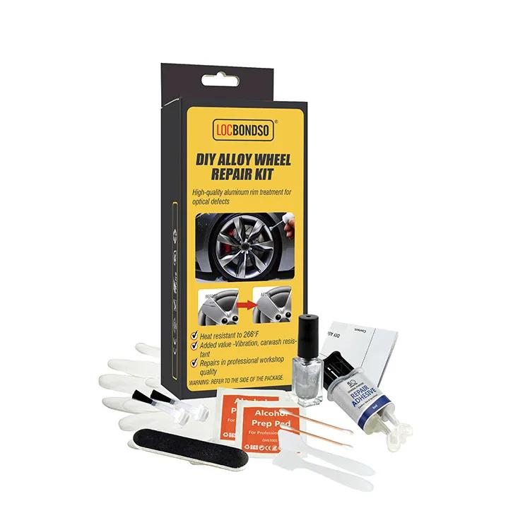 

Car Wheel Repair Kit - Rim Scratch & Dent Remover Tool Set for Auto Wheel Care