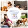 Elevated Cat Bowls Ceramic Cat Raised Food Bowl Tilted Cat Feeding Bowls Anti Vomit Cat Food Dish Whisker Friendly Pet Feeder