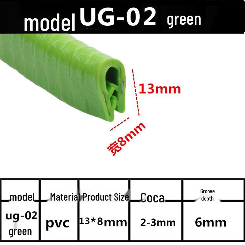 U-Channel Rubber Edge Protector Seal Strip