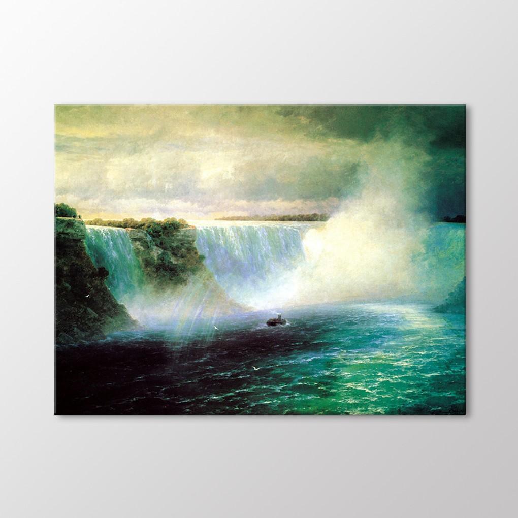 

Ниагарский водопад, 1893 г. Живопись