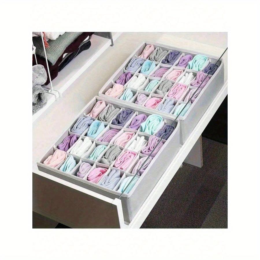 Schubladen-Organizer für Heimkleidung, Unterwäsche-Organizer, Stoffmaterial, Weich und bequem, Mehrere Spezifikationen verfügbar