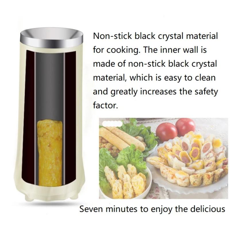 Mini Electric Egg Boiler Automatic Eggs Roll Maker Omelette Breakfast Machine Cooking Tools Egg Master Sausage Burrito
