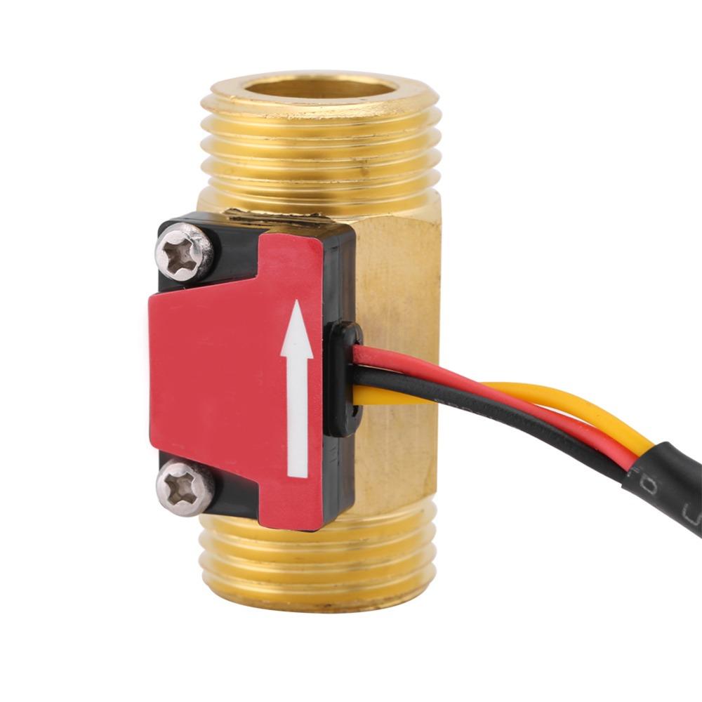 1-25L/min Flowmeter Magnetic Flow Switch Durable Hall Effect Sensor  Industrial