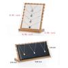 Showing Rack Wood Necklace Display Rack Women Jewelry Holder Jewelry Display Rack Display Stand