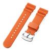 22mm Gummi-Silikon-Uhrenarmband für Seiko Nein. 5 SKX009 Prospex Uhrenarmband Elektronisches Armbanduhr-Armband Sport Taucheruhr Armband