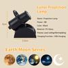 Earth Moon Light Ins Moon Projector Light Starry Sky Projector Rotate Planetarium Lamp Wall Lights USB Room Decor Night Light
