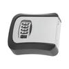Key Lock Box Wall Mounted Resettable 4 Digits Combination Lockbox Waterproof Outdoor Key Hider for