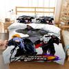 The King Of Fighters Digital Print Polyester Bedding Sets Child Kids Covers Boys Bed Linen Set For Teens Bedding Set