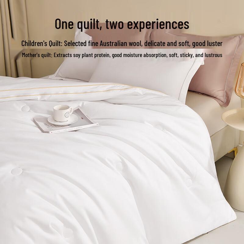 Premium Australian Wool & Soybean Blend Winter Duvet