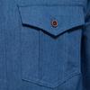 Men's Shirt Casual Long Sleeve Solid Color Men's Slim Fit Business Shirt Tide Two Pockets Cargo Shirts Men Design Simple
