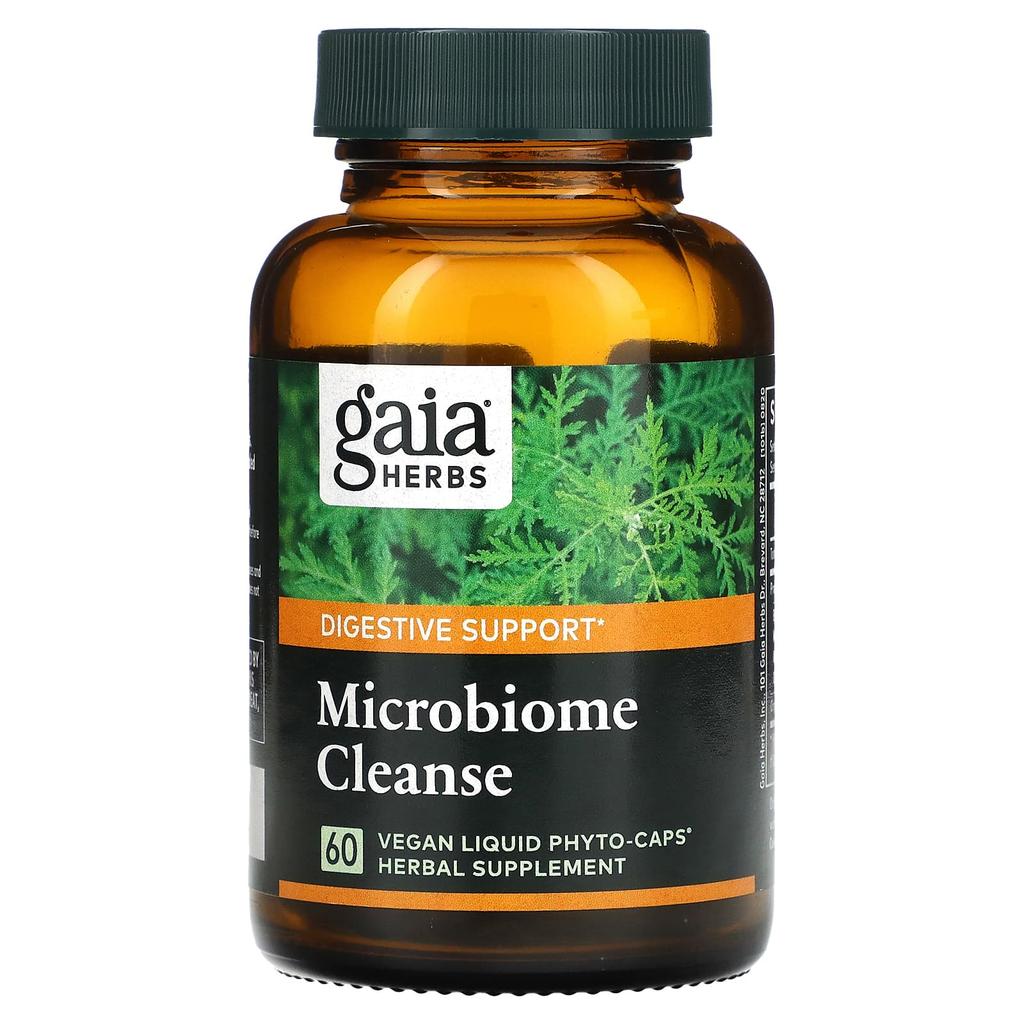 Microbiome Cleanse, Veggie Liquid Phyto-Caps 60 Tablets