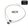 Big-Name Fashion Street Shot Personalized Popular Women'S Diamond Chain Multi-Layer Necklace Party Accessories