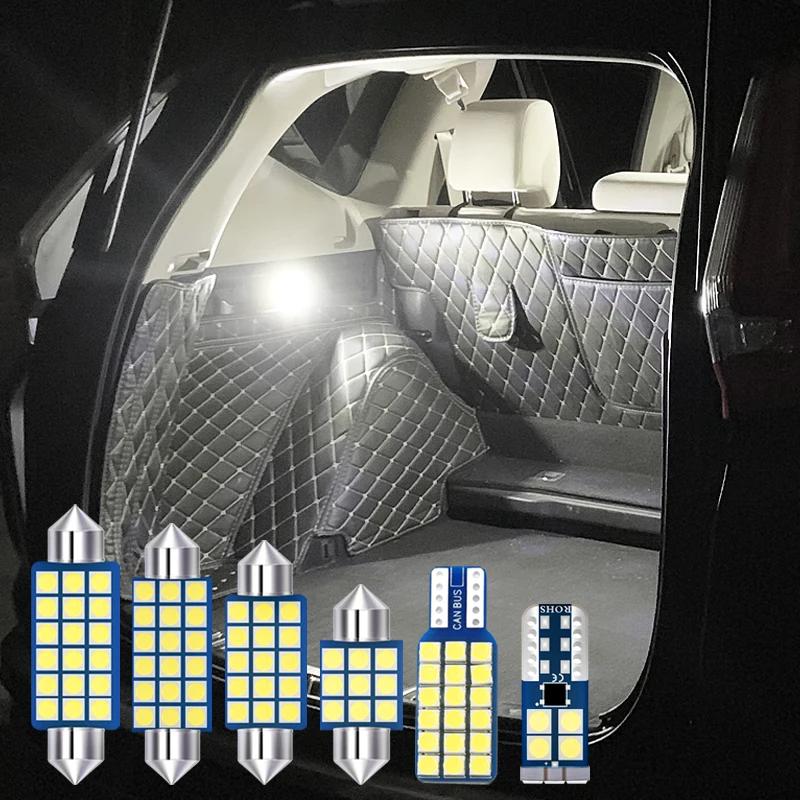 For Honda CR-V CRV CR V 2013 2014 2015 2016 2017 4pcs 12v LED Bulbs Kit Car Interior Dome Reading Lamps Trunk Lights Accessories