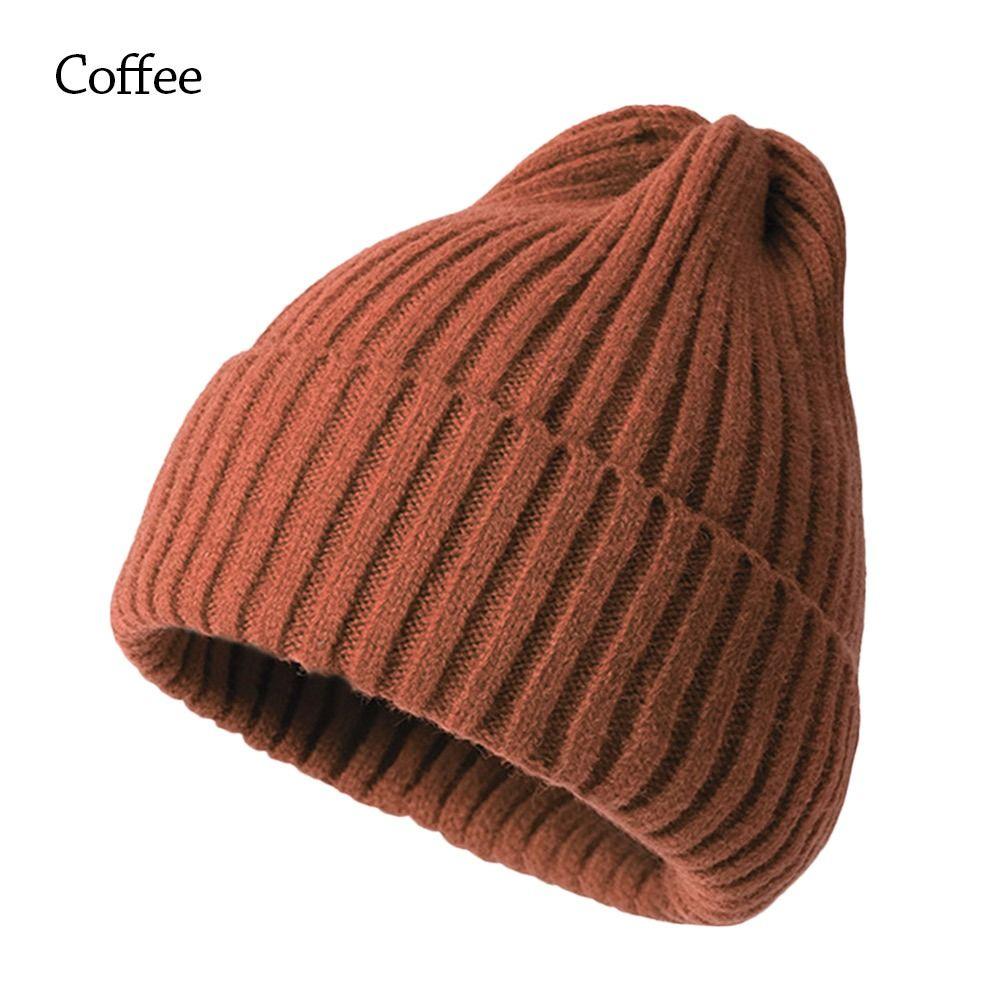 Winter Warme Wollmütze Dicke Skimützen Mode Strickmütze für Männer Frauen