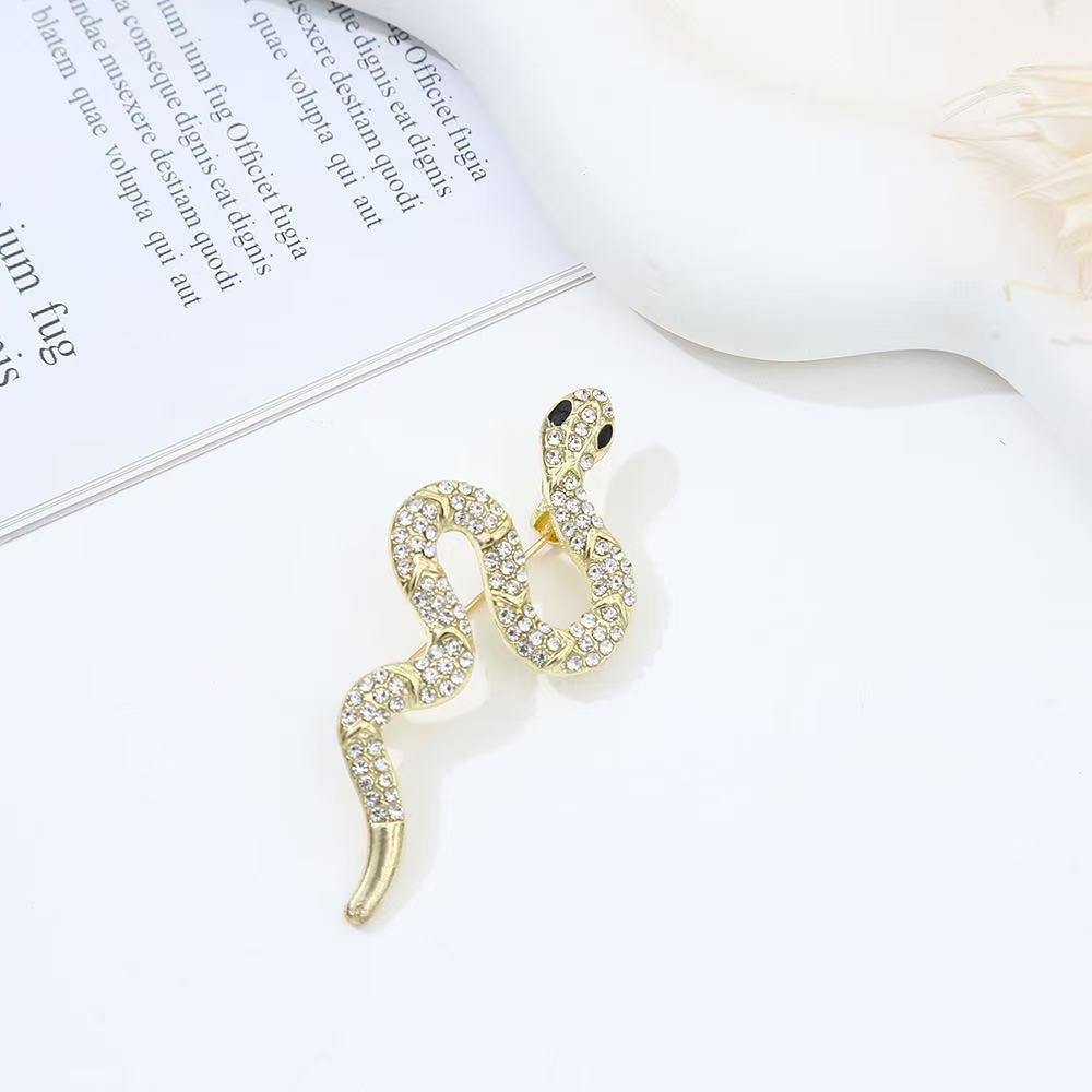 

Брошь Змея Зодиак: Элегантные сплавные украшения для костюмов, свитеров и пальто