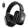 Herní Drátová a Nízká USB Bluetooth Drátová 3WAY Herní Odnímatelná Potlačení Hluku 45 Hodin Nepřetržitá Vylepšené Basy Xbox Černá Náhlavní Sluchátka, Bezdrátová,
