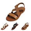 Ladies' Summer Casual and Fashionable Versatile Sandals, Flat Bottomed Fish Mouth Elastic Sandals