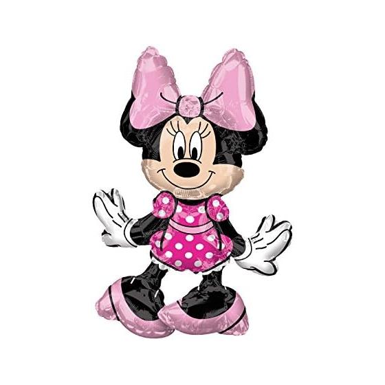 Anagram International, Inc. Minnie Mouse Consumer Inflated Party Balloons 19 Multicolor
