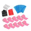 10pcs Tattoo Pen Elastic Bandage 200pcs Blue Tattoo Machine Pen Covers 3pcs Tattoo Ink Cup Holder Color Rack